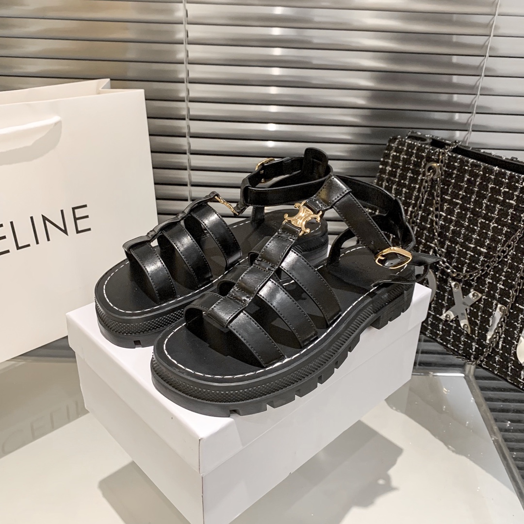 Celine new platform sandals