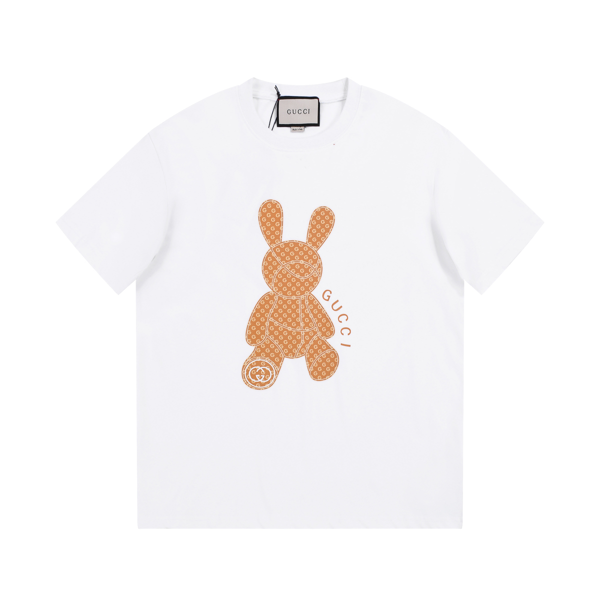 Gucci Cute Rabbit T-shirt Black and White