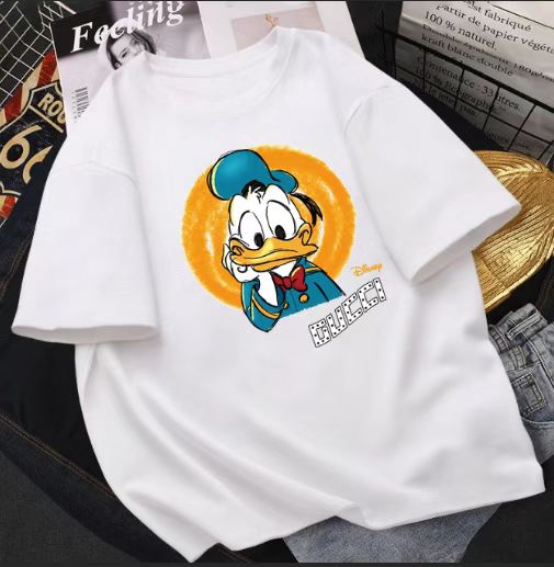 Gucci Donald Duck 2023 Summer New Design Women and Men T-Shirt