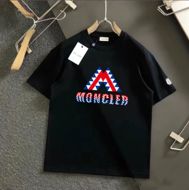Moncler 2023 Summer Breathable High Quality Short Sleeve Unisex T-shirt