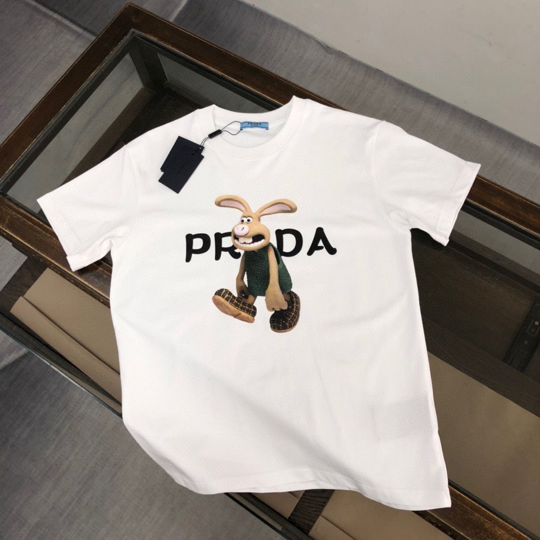 Summer New Design Prada Cute Rabbit T-shirt