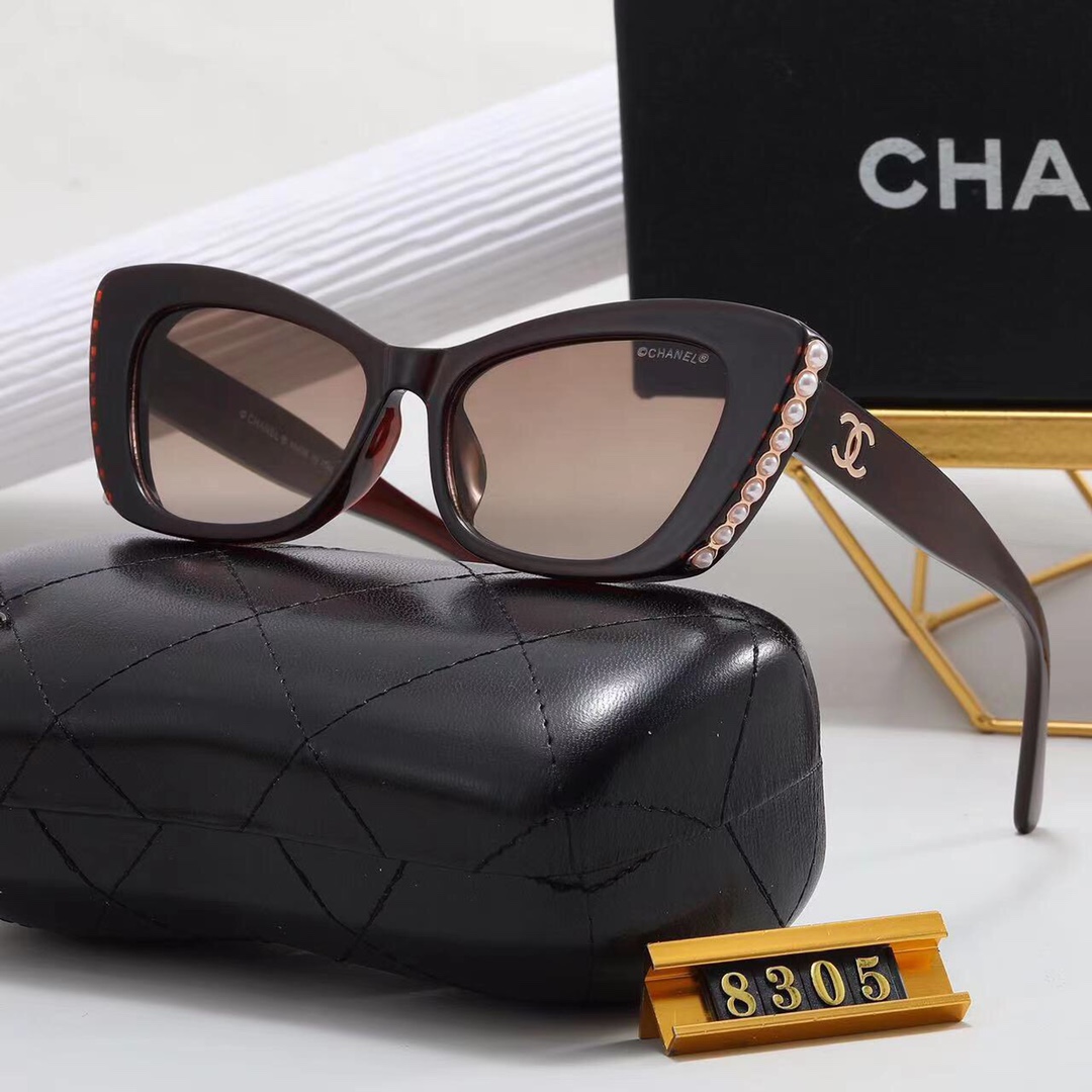 Chanel fashion cat eye ladies sunglasses