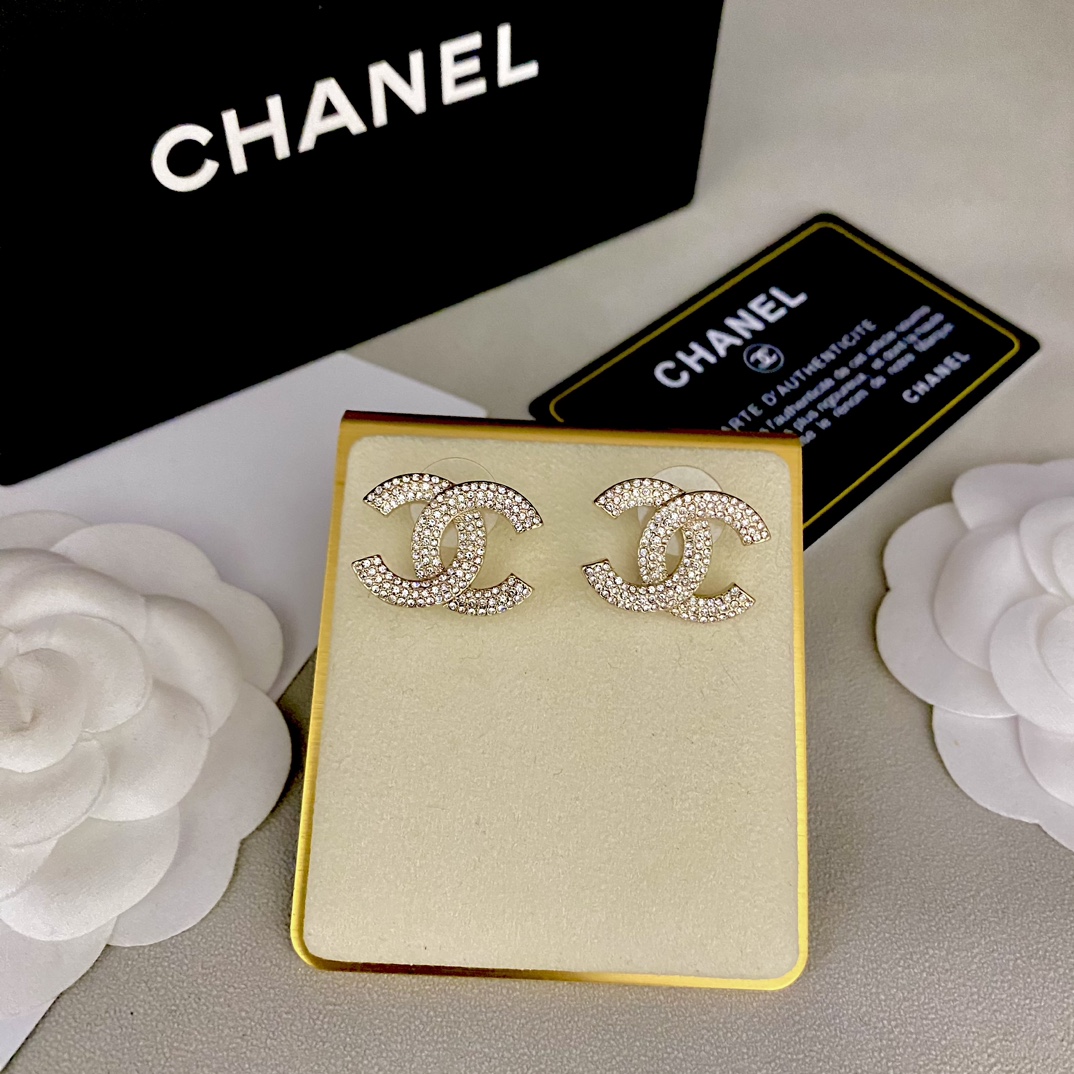 Chanel Classic Stud Earrings