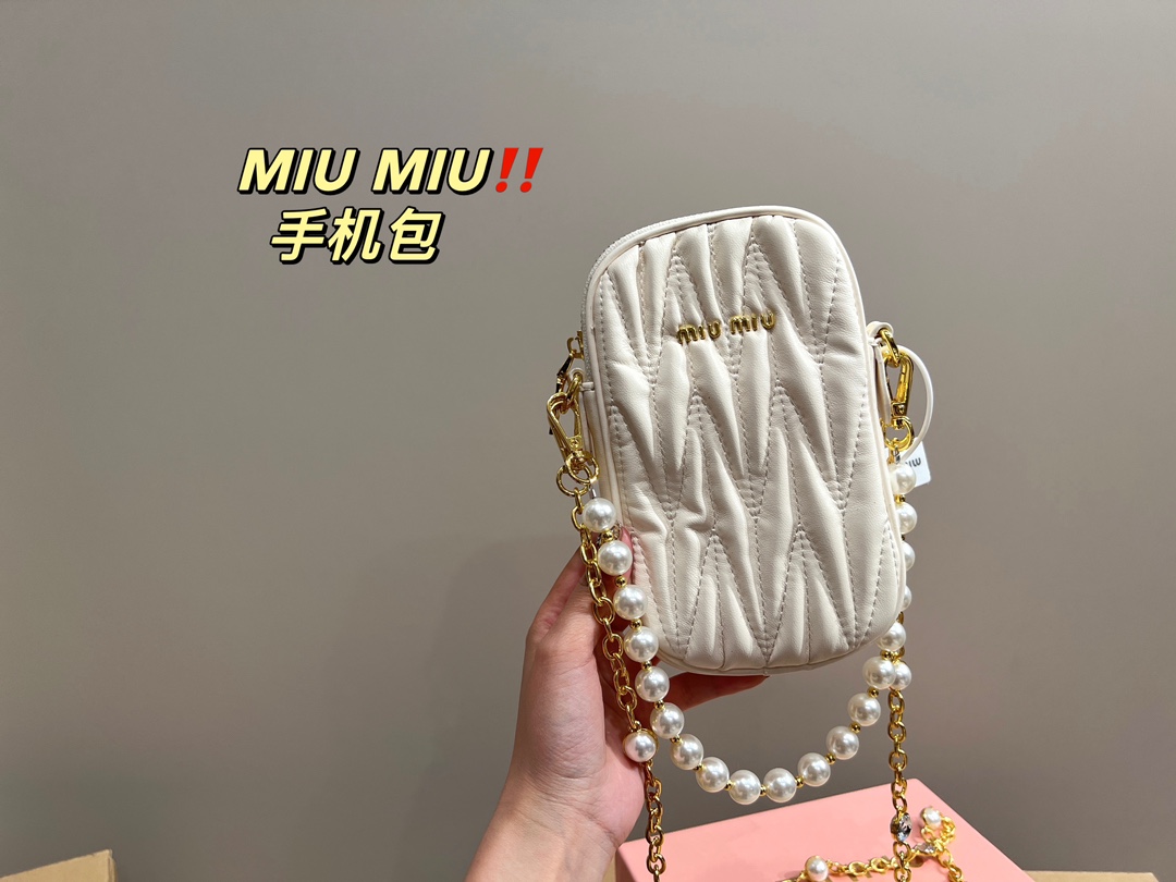 MIUMIU mobile phone bag small bag