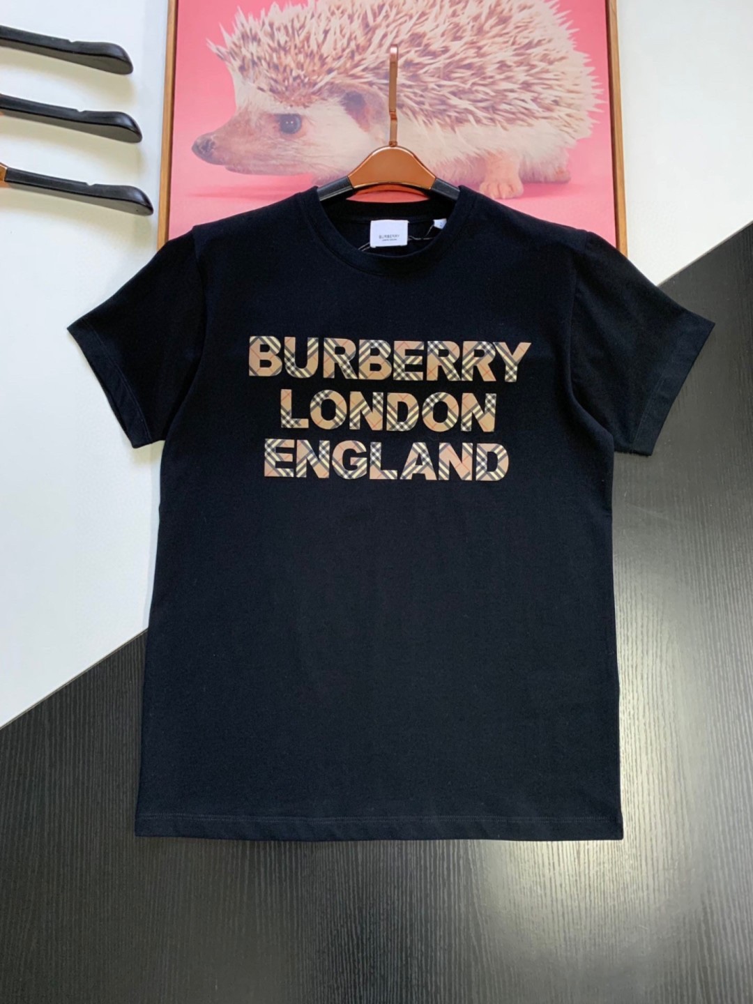 Burberry Cotton Breathable Casual Unisex T-shirt