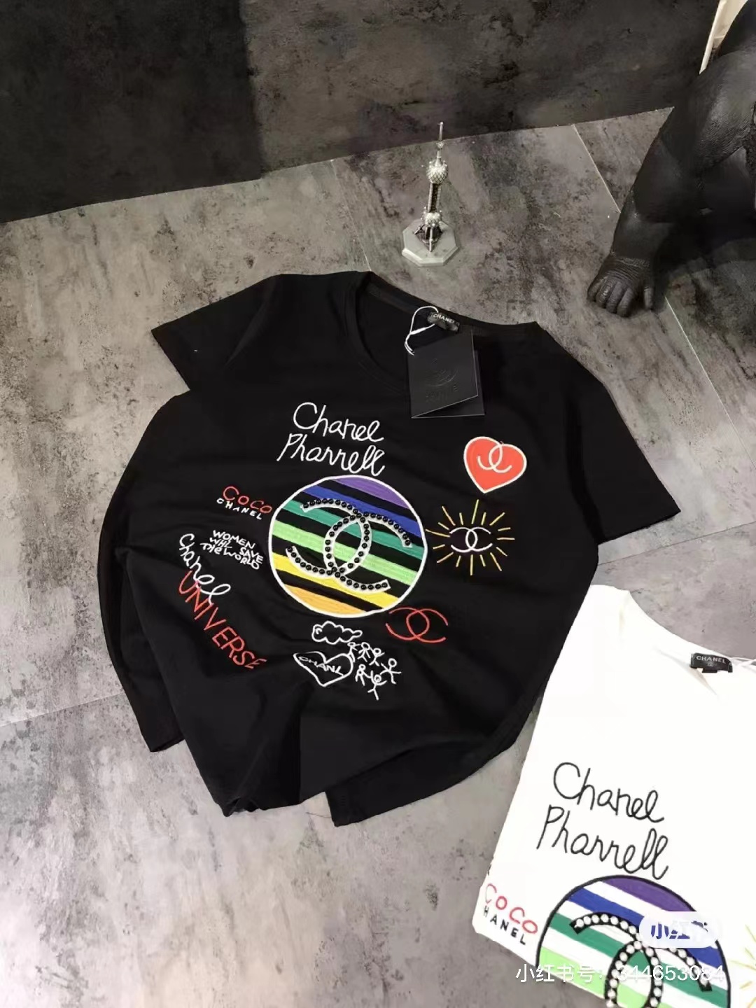 Chanel Summer Cotton Breathable Unisex Stylish T-shirt