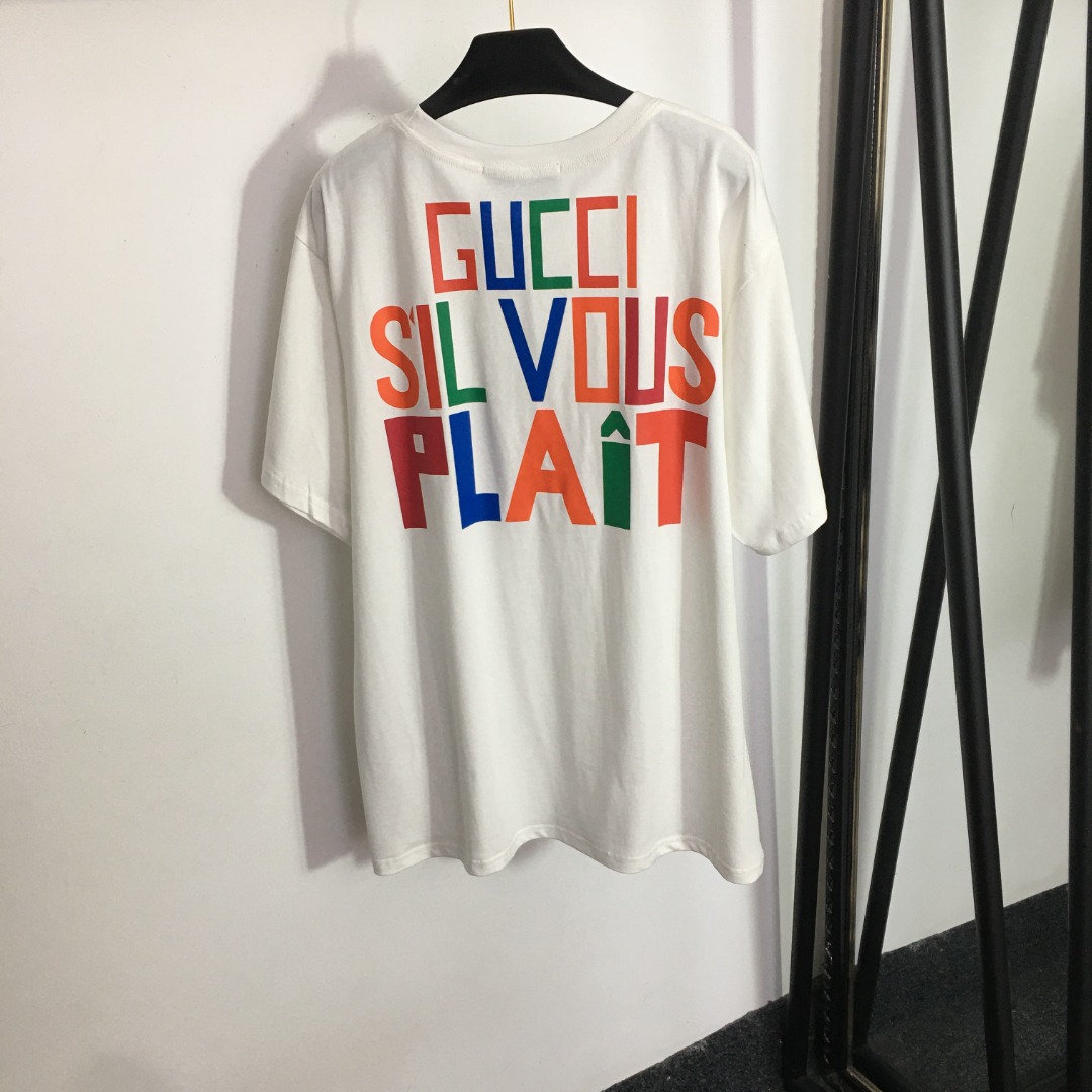 gucci Print Short Sleeve T-Shirt