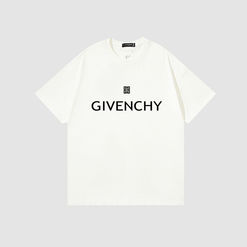 Givenchy Claccic Logo Printed Cotton Breathable Unisex Leisure T-shirt