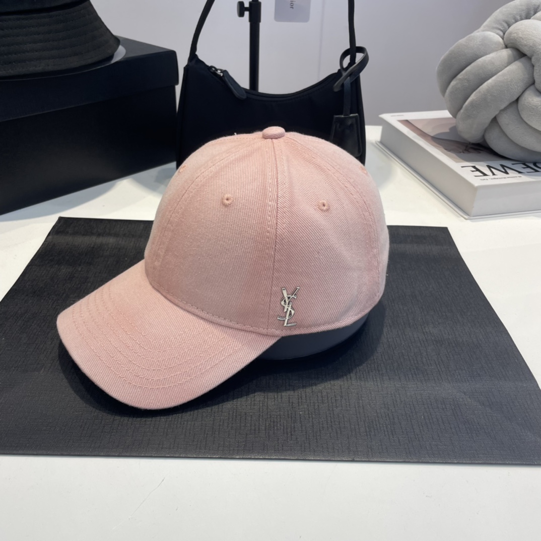 YSL fashion trendy baseball hats