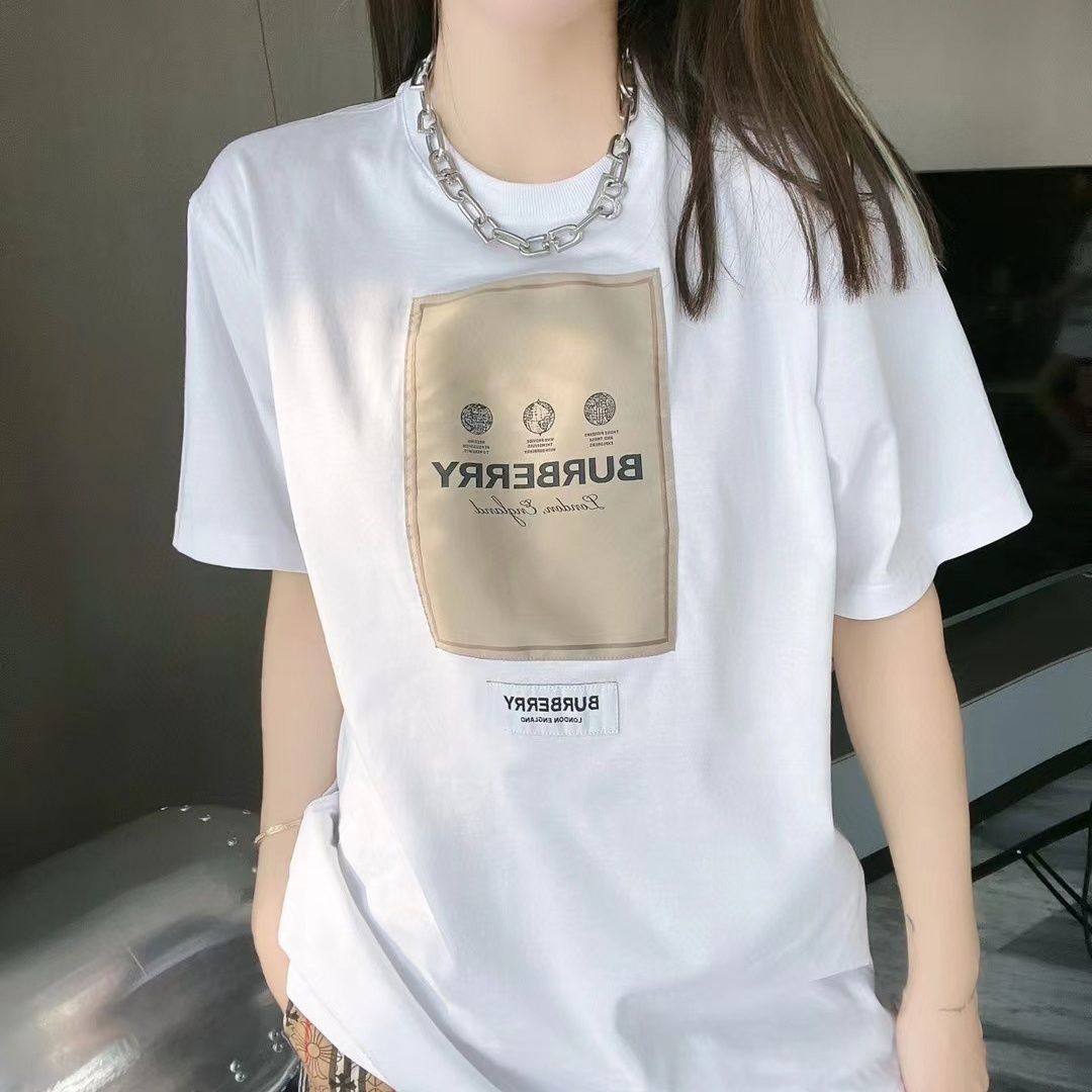Burberry Summer New Design Fashion T-shirt Cotton Breathable