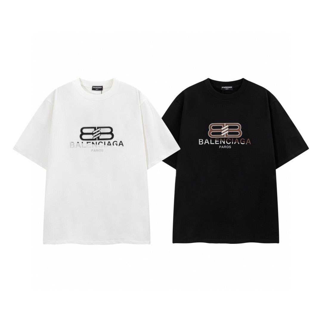 Balenciaga New Design Leisure T-shirt Cotton 100 Percent