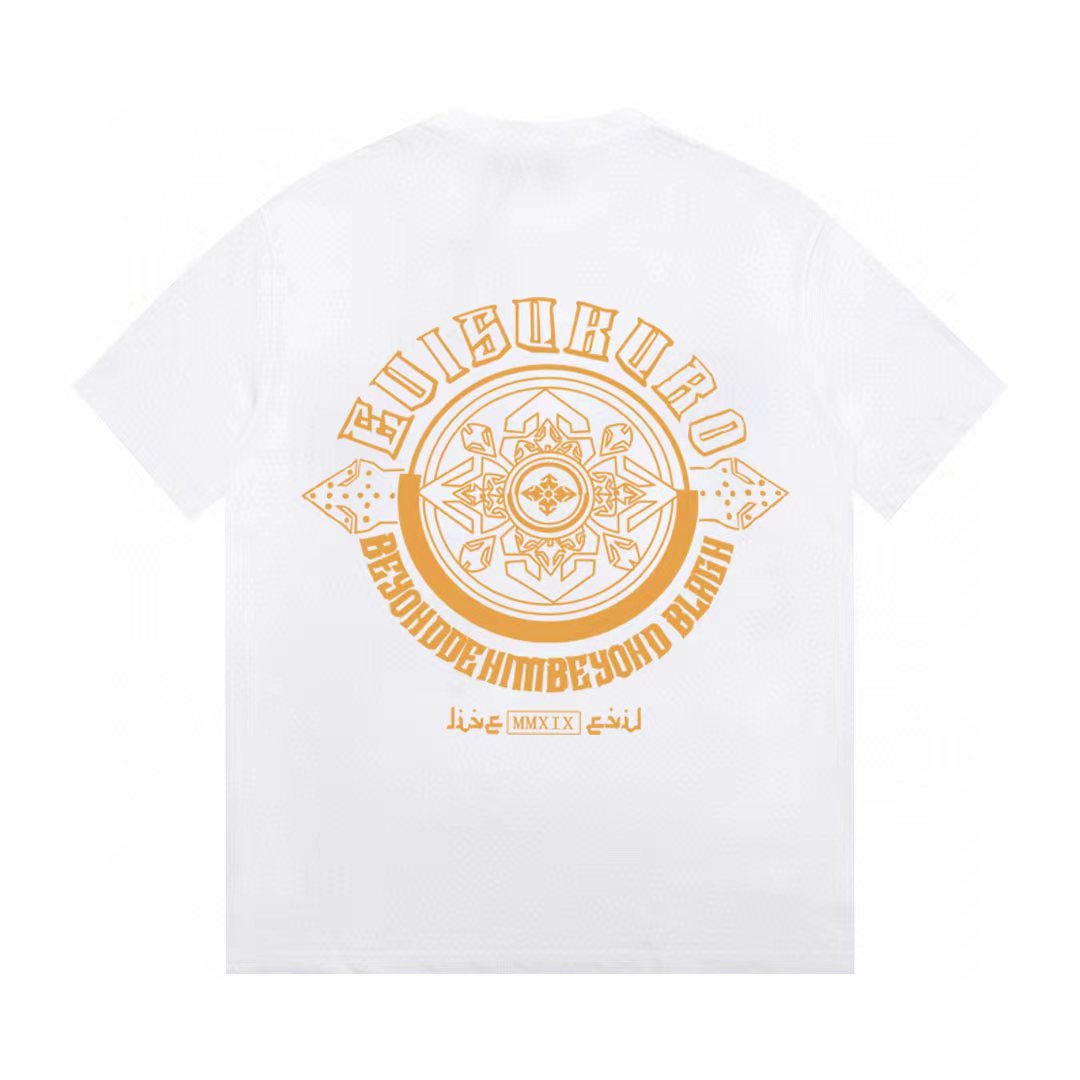 Evisu Summer 2023 Casual T-shirt Cotton Breathable