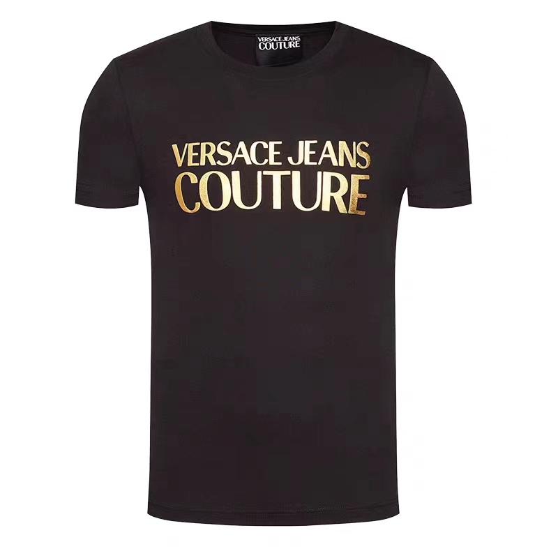 Versace 2023 Summer Cotton Breathable Unisex Fashion T-shirt