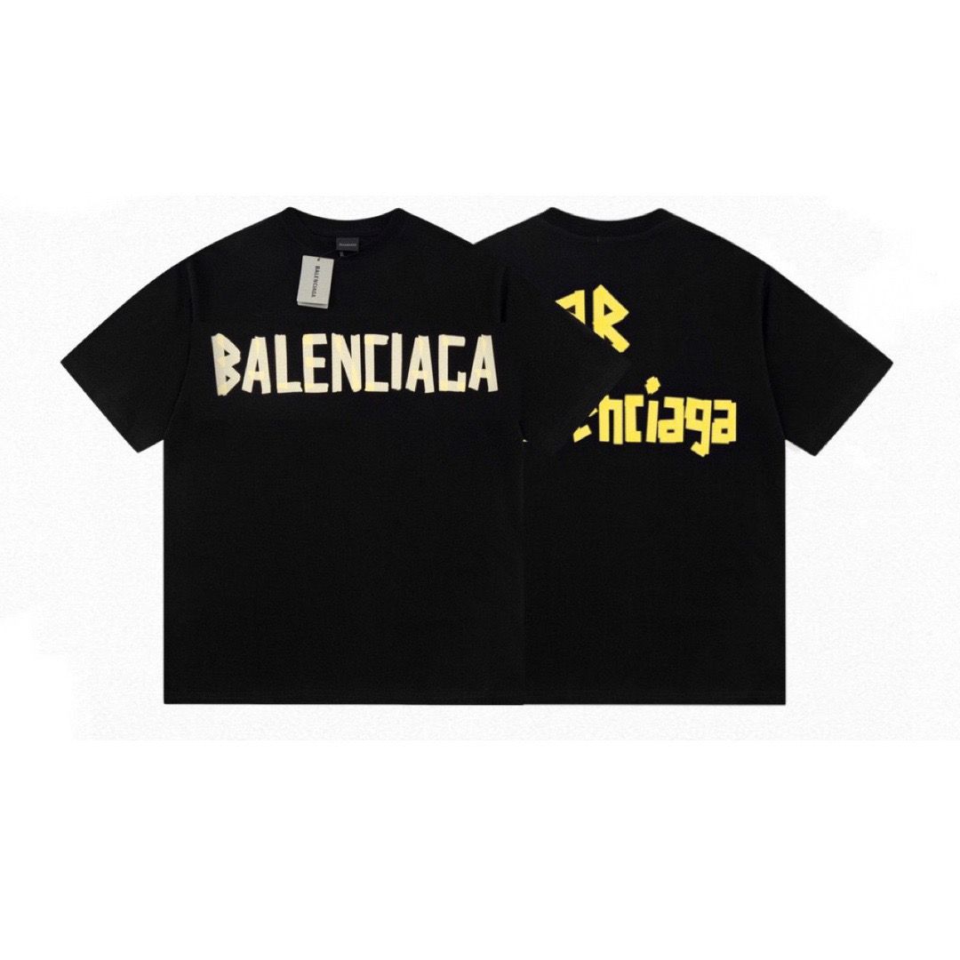 Balenciaga 2023 Summer New Design Unisex T-shirt Cotton Breathable