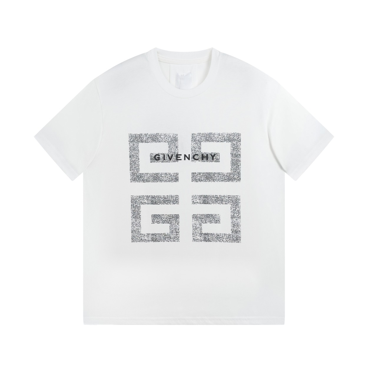 Givenchy logo printed round neck short sleeve T-shirt