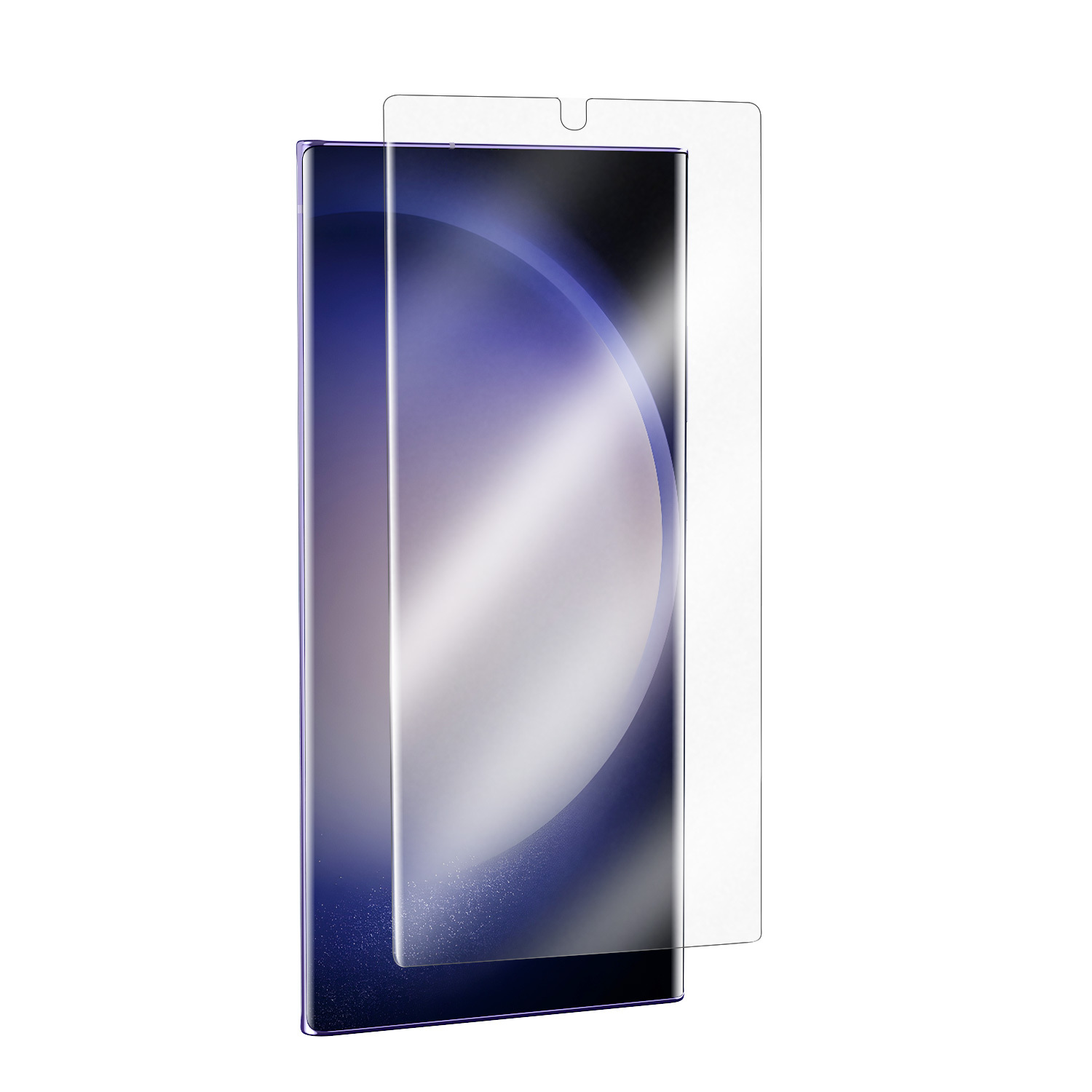 Galaxy S23 Ultra Matte Screen Protector with Magic Box Mounter detail