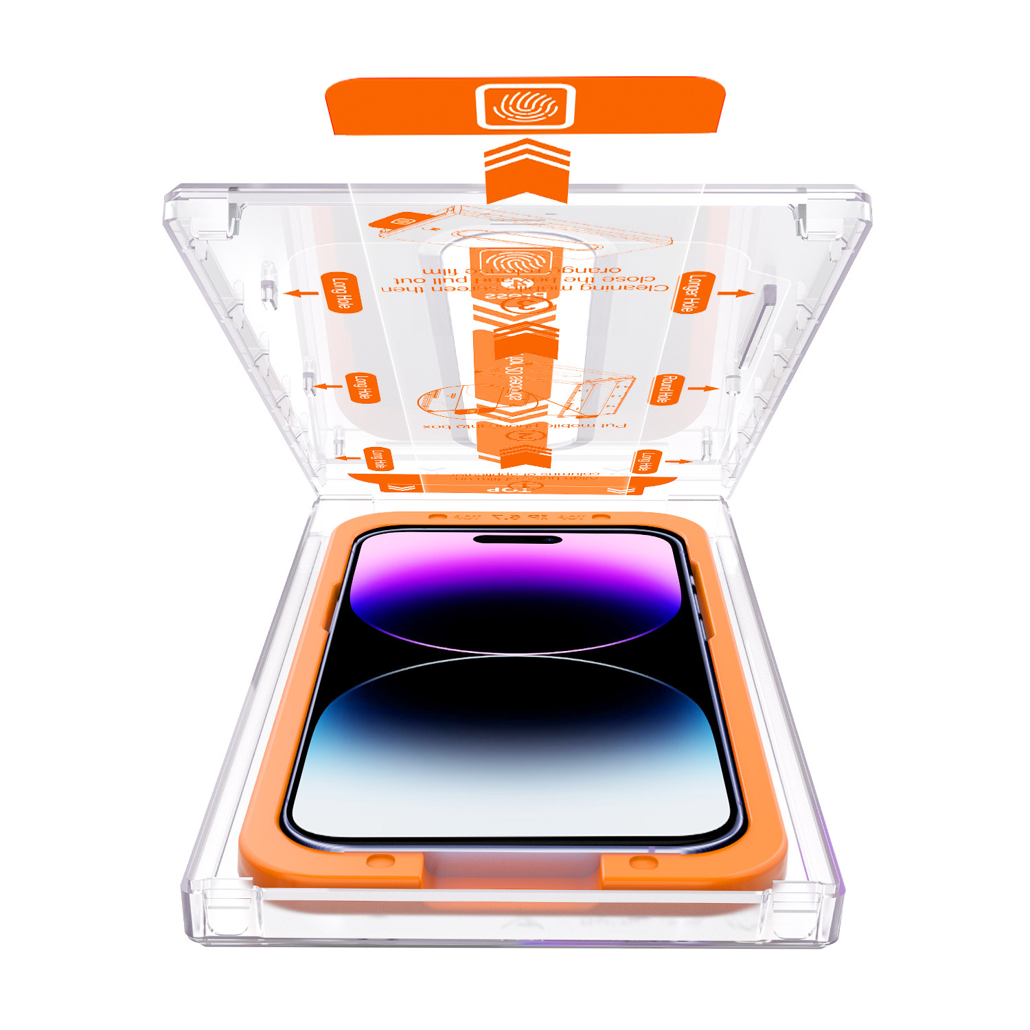 HD Glass Screen Protector for iPhone 14 Plus detail