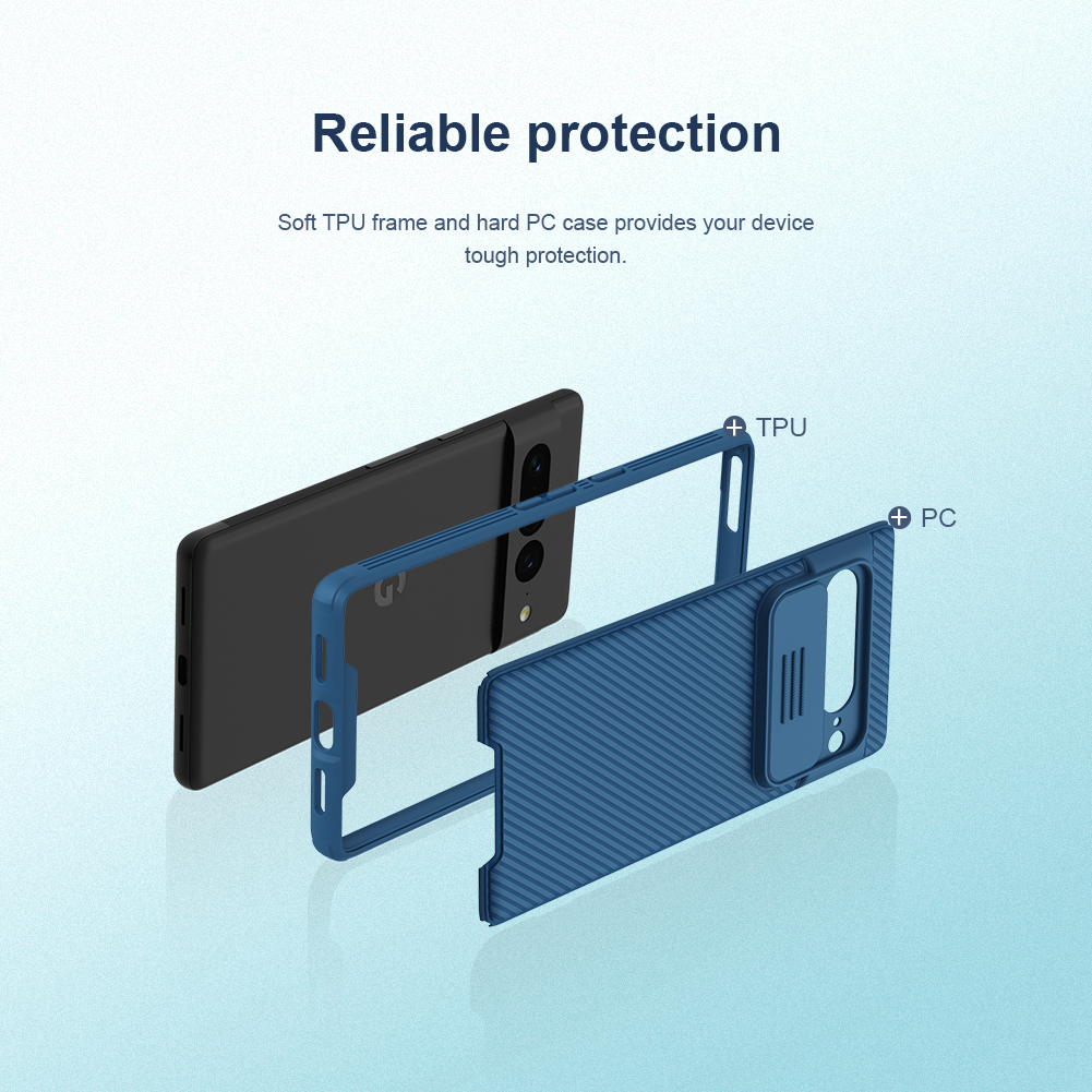 Soft TPU frame and hard PC case provides your device tough protection.