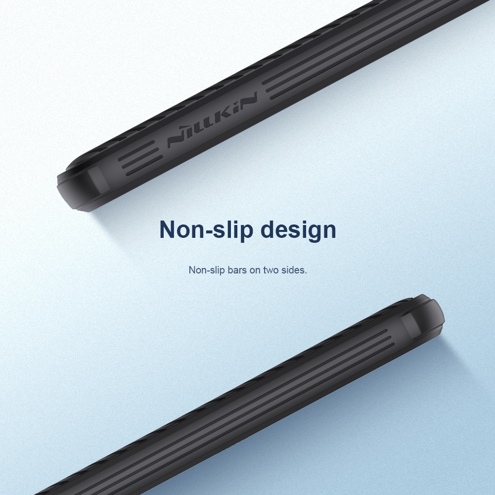 Non-slip bars on two sides.