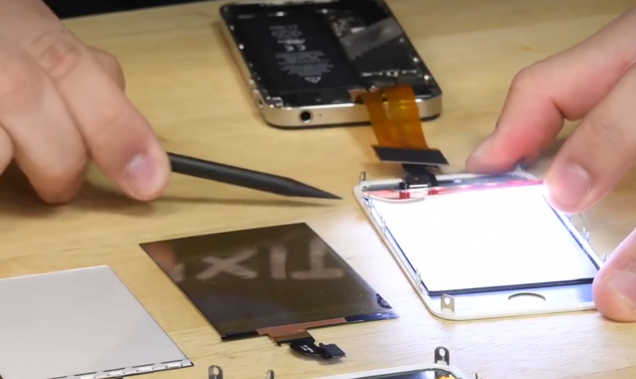 The Construction of Mobile Phone Screens.