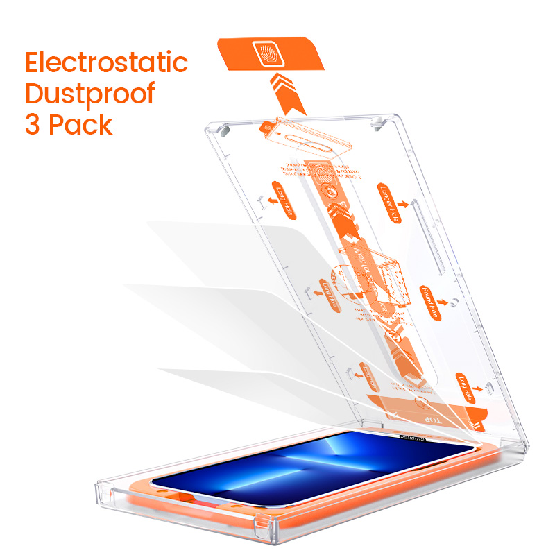 IPhone X/11/12/13/14/15 Plus Pro Max Screen Protector Without Mounter detail