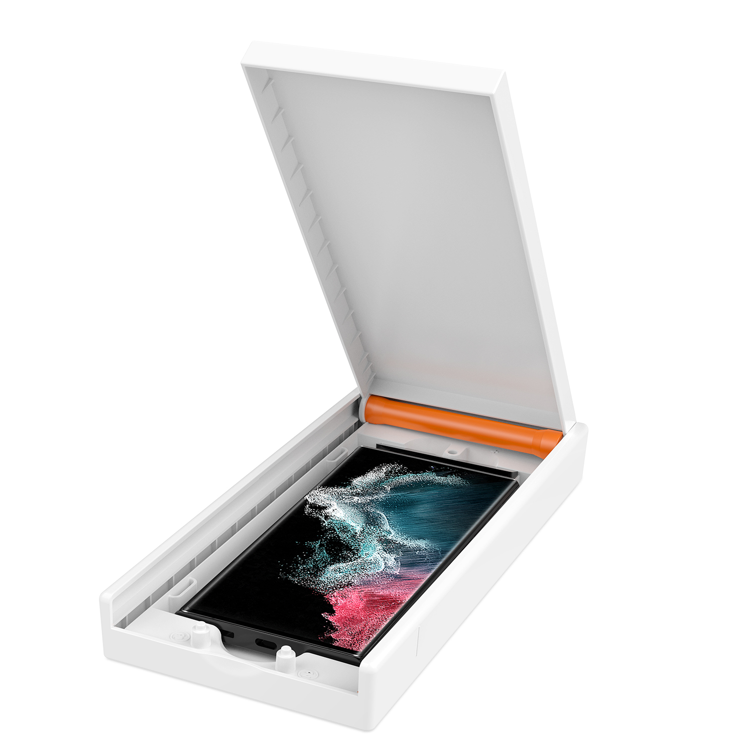Premium Screen Protector with Box for Galaxy S23 Ultra installation and fit