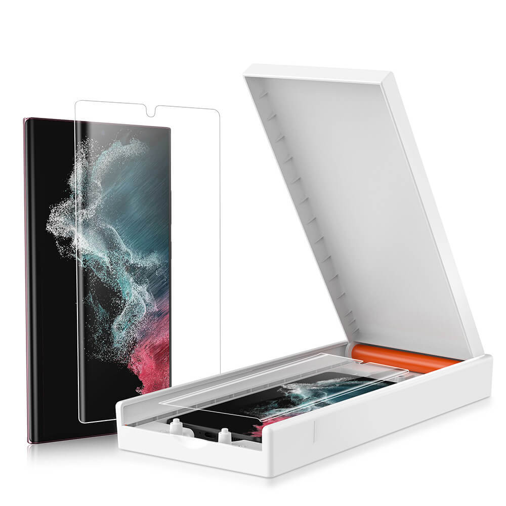 Auto-align Screen Protector Box for Samsung Galaxy S22 Ultra detail
