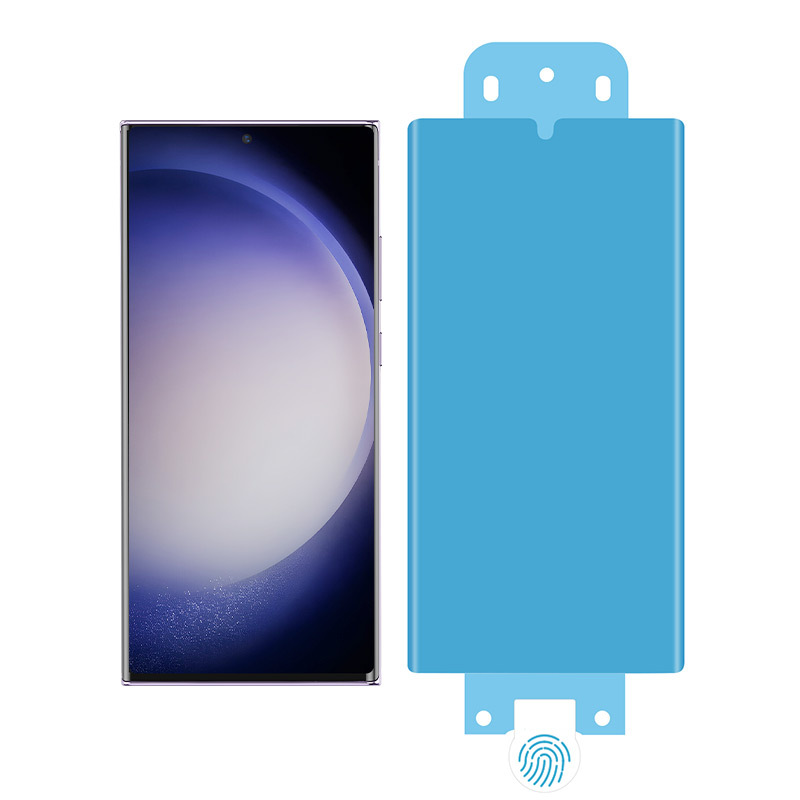 Galaxy S23 Ultra Screen Protector Film without White Mounting Box detail