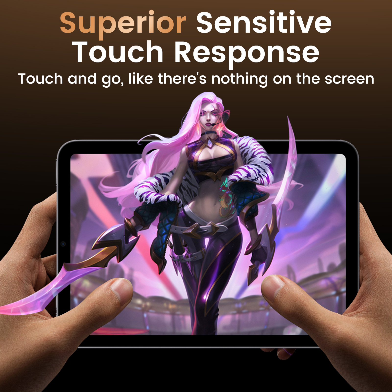 Mohave 2Pack Screen Protector compatible with iPad Pro(12.9-Inch, 2021 Model), Tempered Glass-Mohave