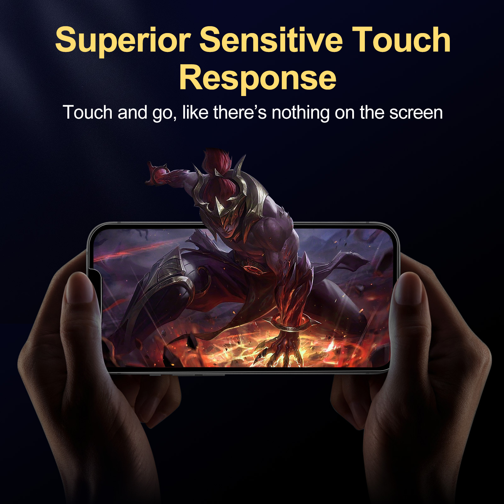 Mohave 2Pack Screen Protector compatible with iPhone X/XS/iPhone 11 pro(5.8-inch, 2018 Model), Tempered Glass-Mohave