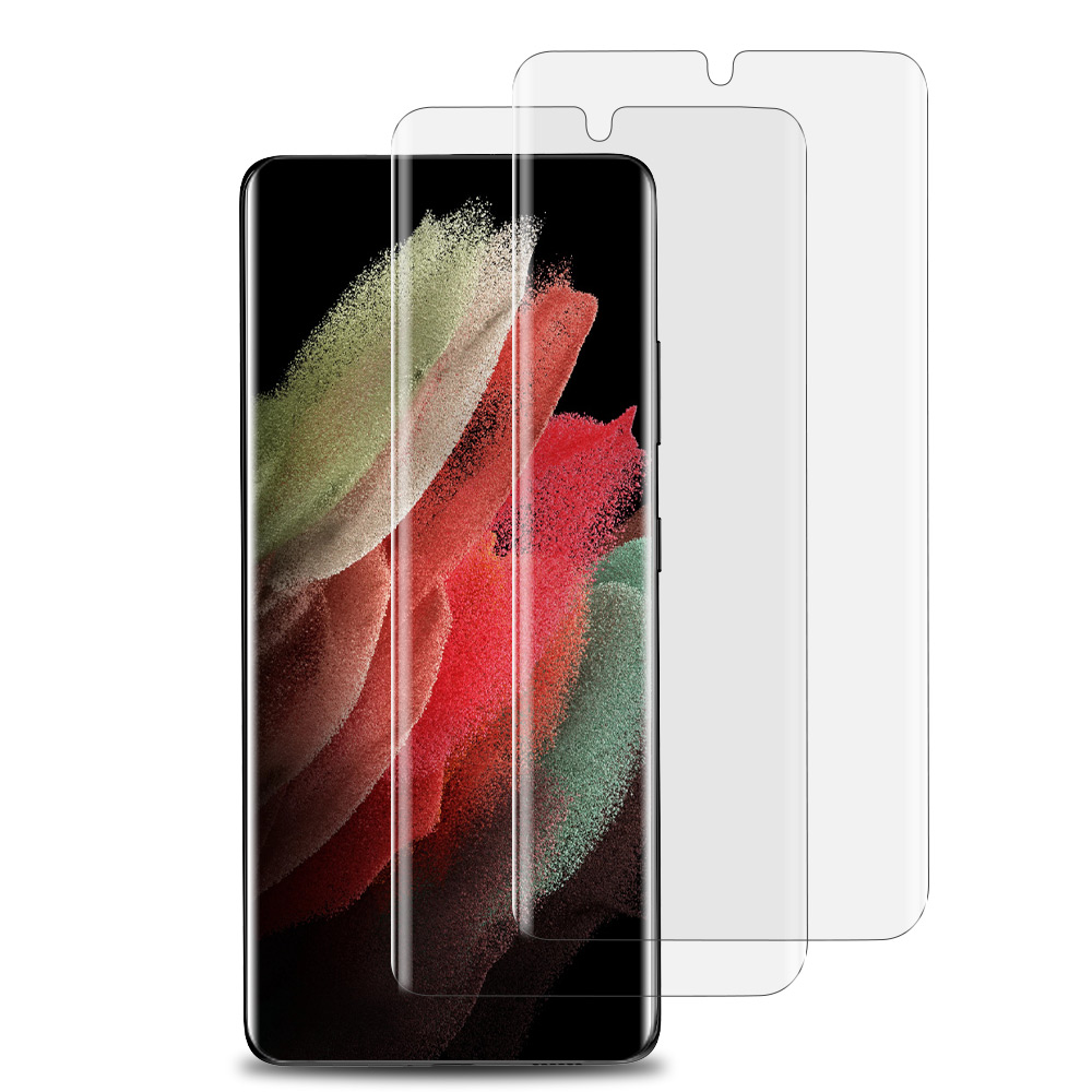 Galaxy S21 Ultra Tempered Glass Screen Protector with Easy-install Tray