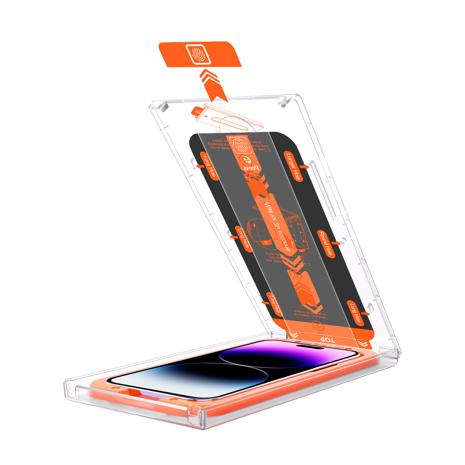 Privacy Glass Screen Protector for iPhone 14 Pro Max