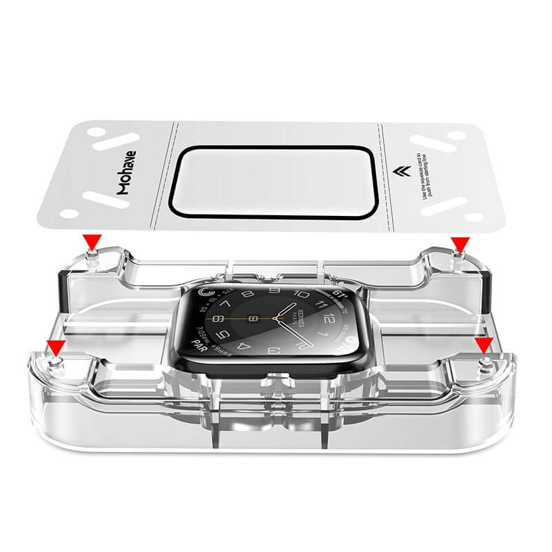 NanoHybrid Screen Protector For Apple Watch Series 4/5/6 SE 40mm (2Pack) detail