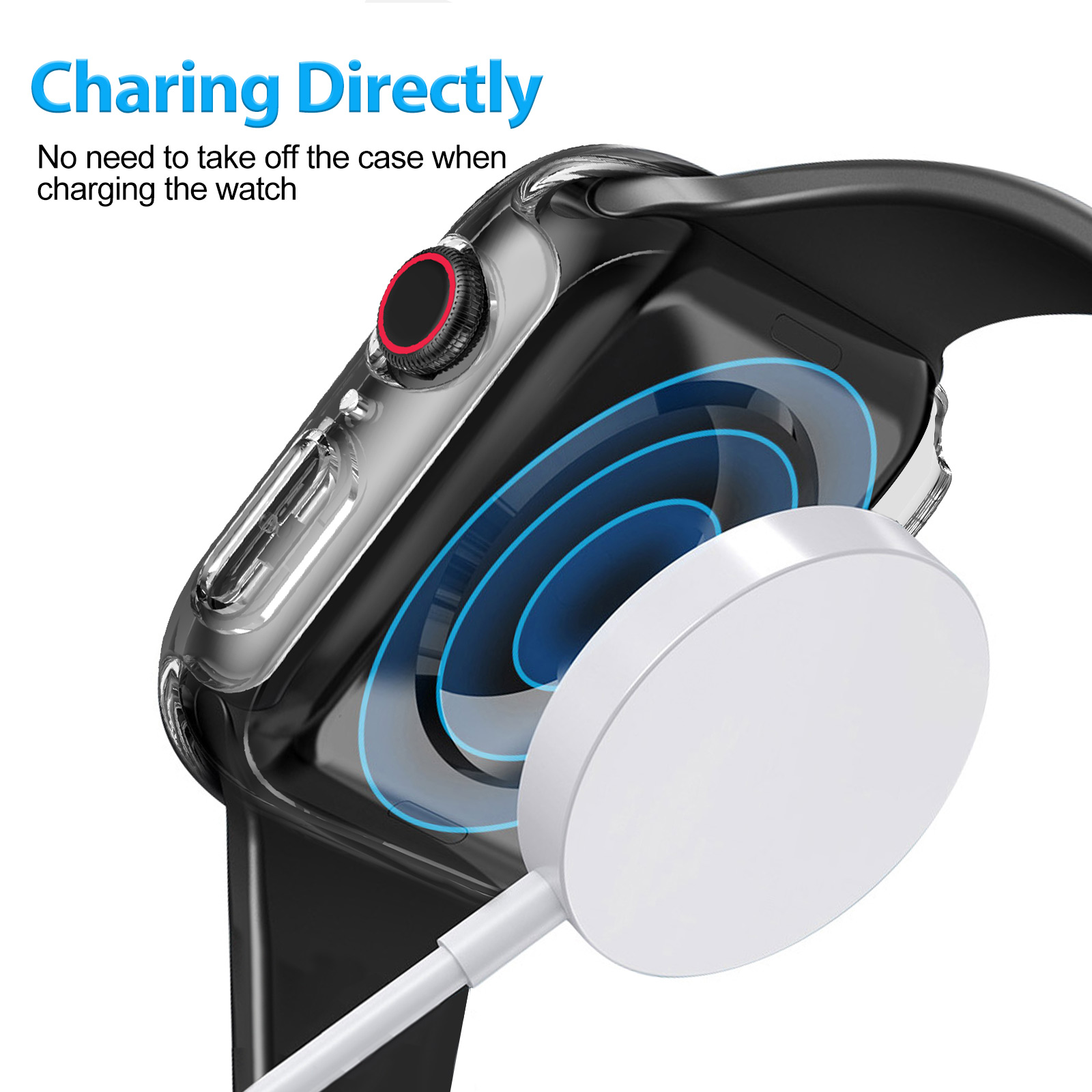 Armour Case for Apple Watch Series 7 45mm Black-Mohave