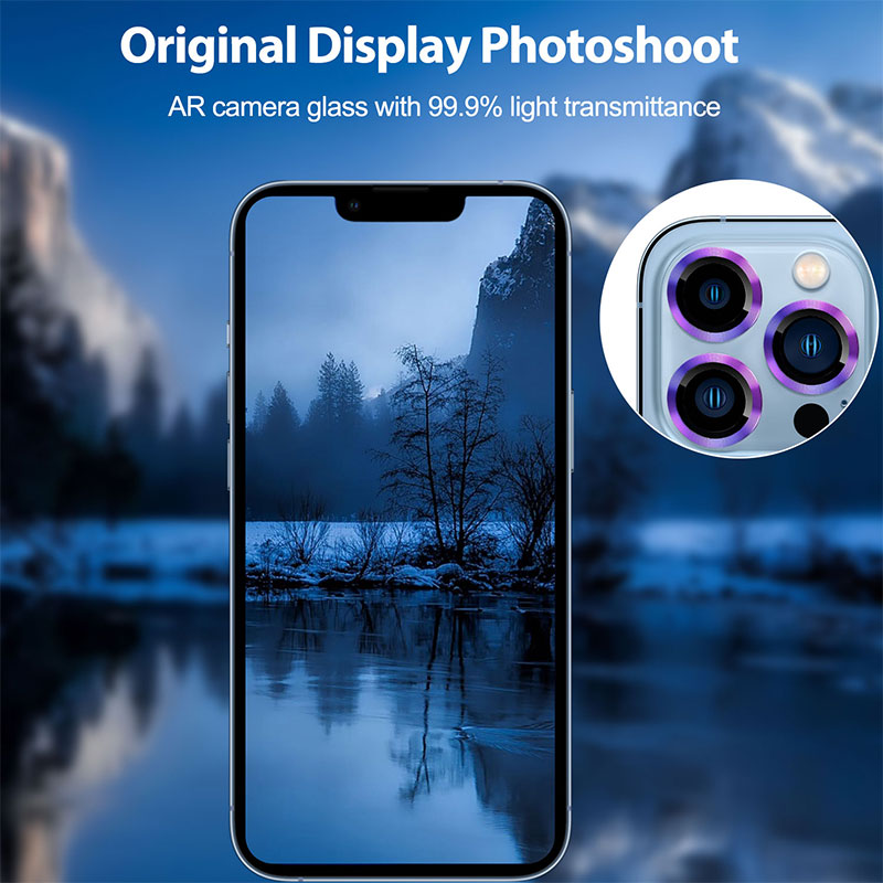 Multi-color iPhone Camera Lens Protector-Mohave