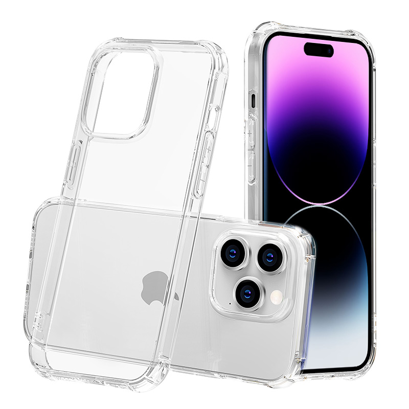 iPhone 14 Silicone Airbag Clear Case
