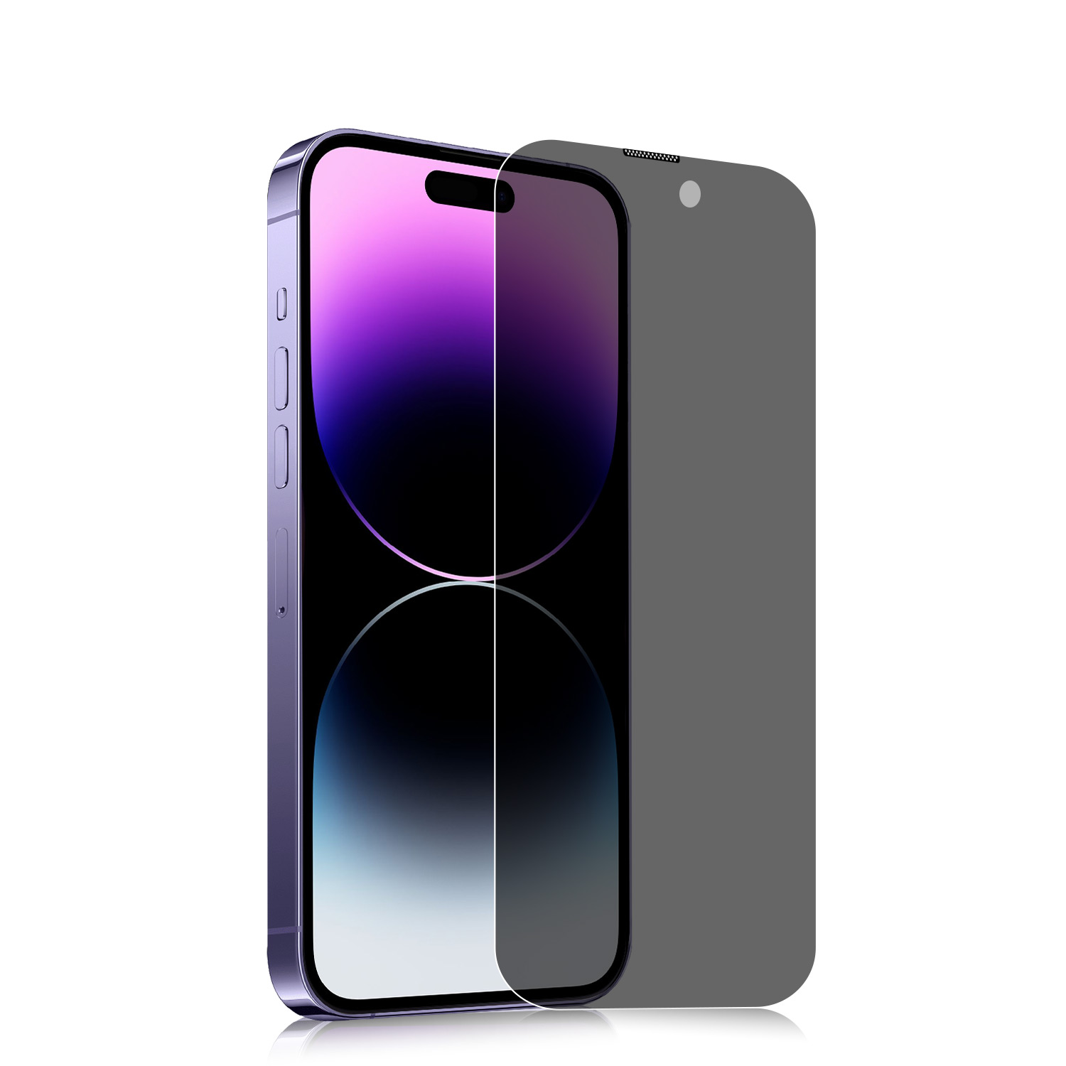 Privacy Glass Screen Protector for iPhone 14 Pro installation and fit