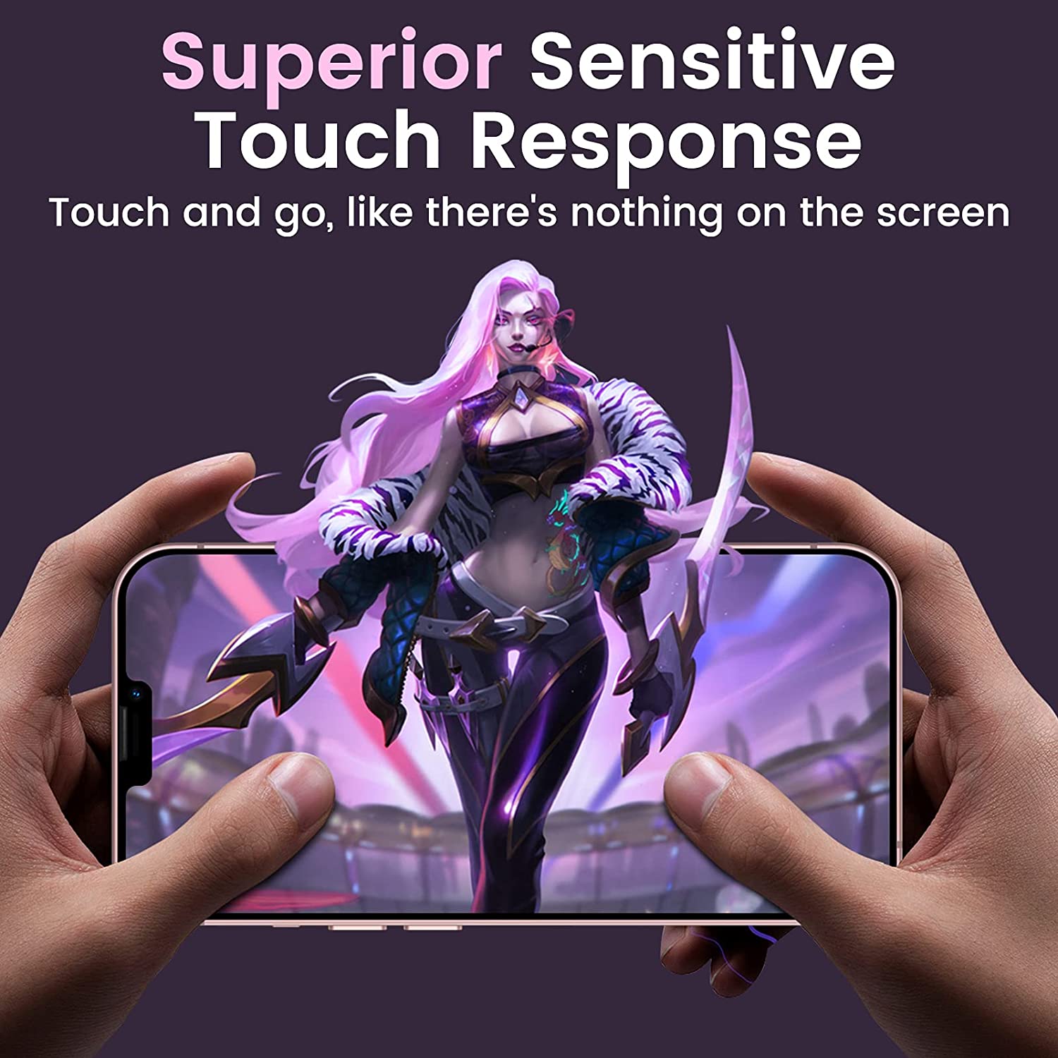 Mohave 2Pack Screen Protector compatible with iPhone 13 mini  Privacy Tempered Glass(5.4-Inch, 2021 Model) -Mohave