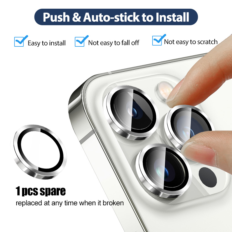 iPhone 13 Pro / 13 Pro Max Camera Lens Protector detail