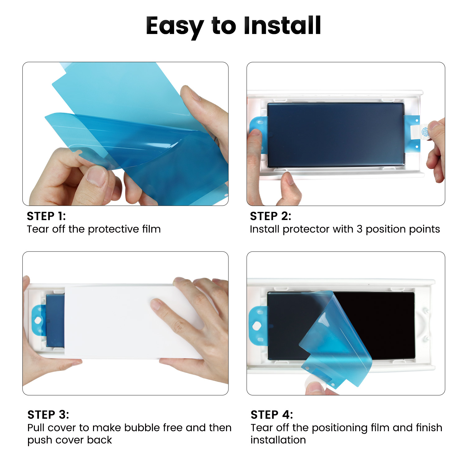 Buy Mohave Premium Screen Protector With Installation Kit For Samsung S23  Ultra