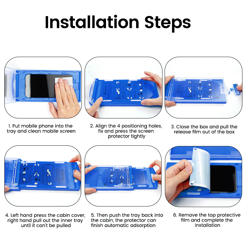 Galaxy S21 Ultra Protective Films without Easy-install Mounter