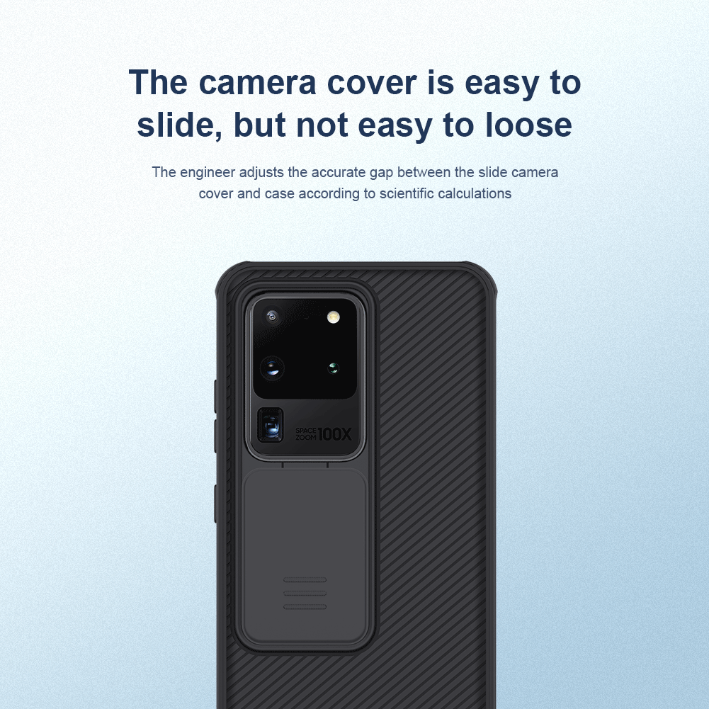 The camera cover can be slide to protect your privacy.