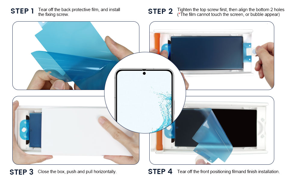 Mohave Easy-install Screen Protector Box Installation Instruction