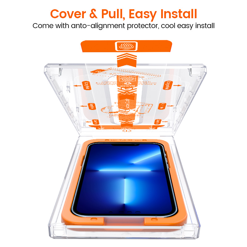 IPhone Glass Screen Protector Easyinstall Box
