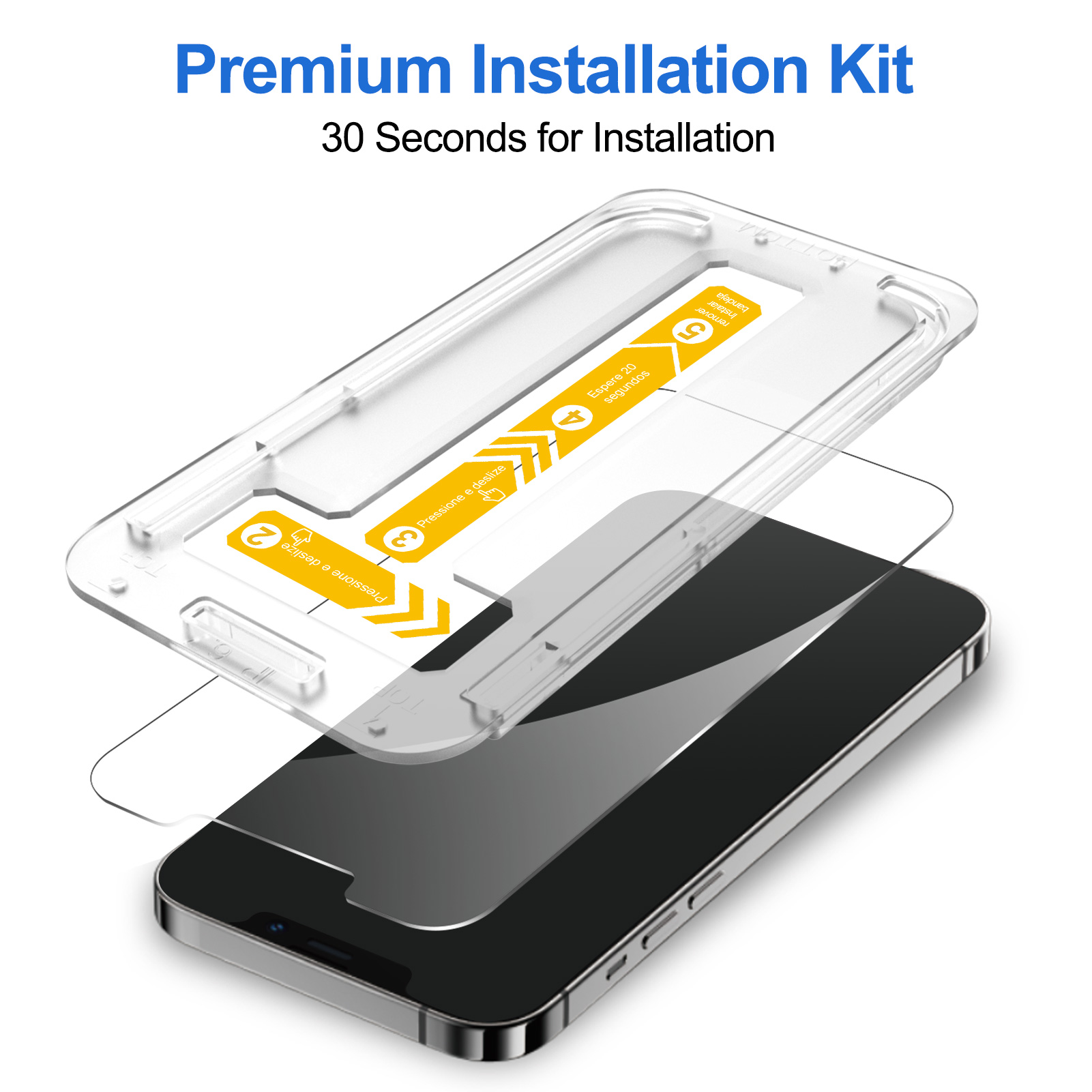 Mohave 2Pack Screen Protector compatible with iPhone X/XS/iPhone 11 pro(5.8-inch, 2018 Model), Tempered Glass-Mohave