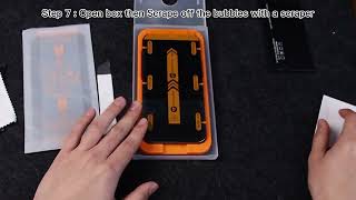 IPhone 13 Pro Max Glass Screen Protector Easy-install Magicbox-Mohave