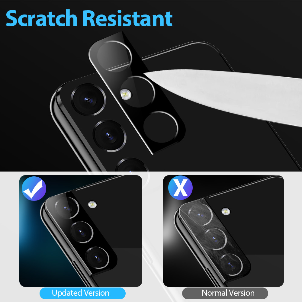 Samsung Galaxy S22/S22+ Camera Lens Protector Black product details