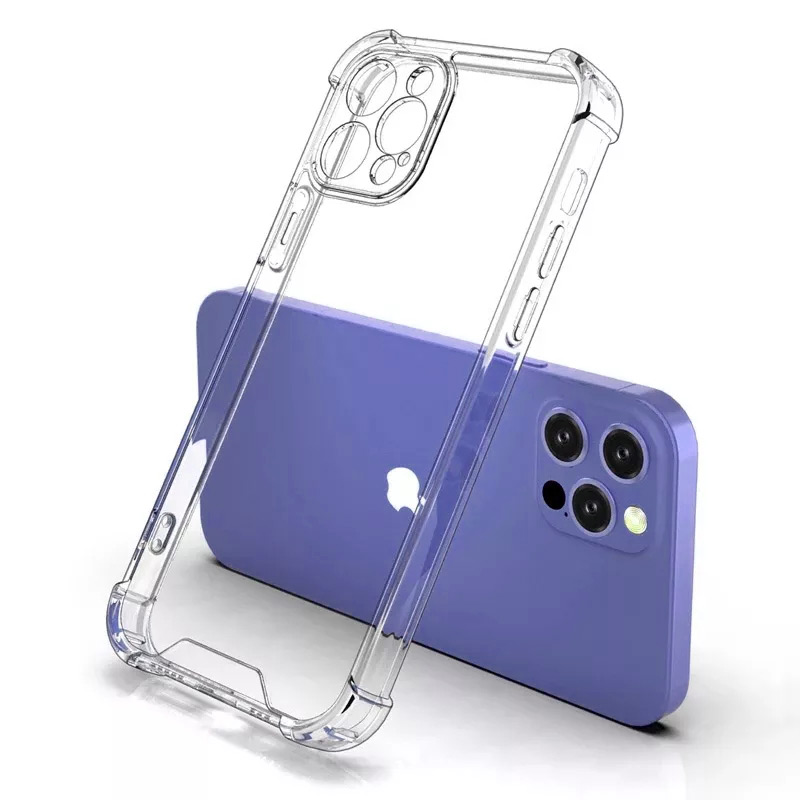 iPhone 14 Silicone Airbag Clear Case detail