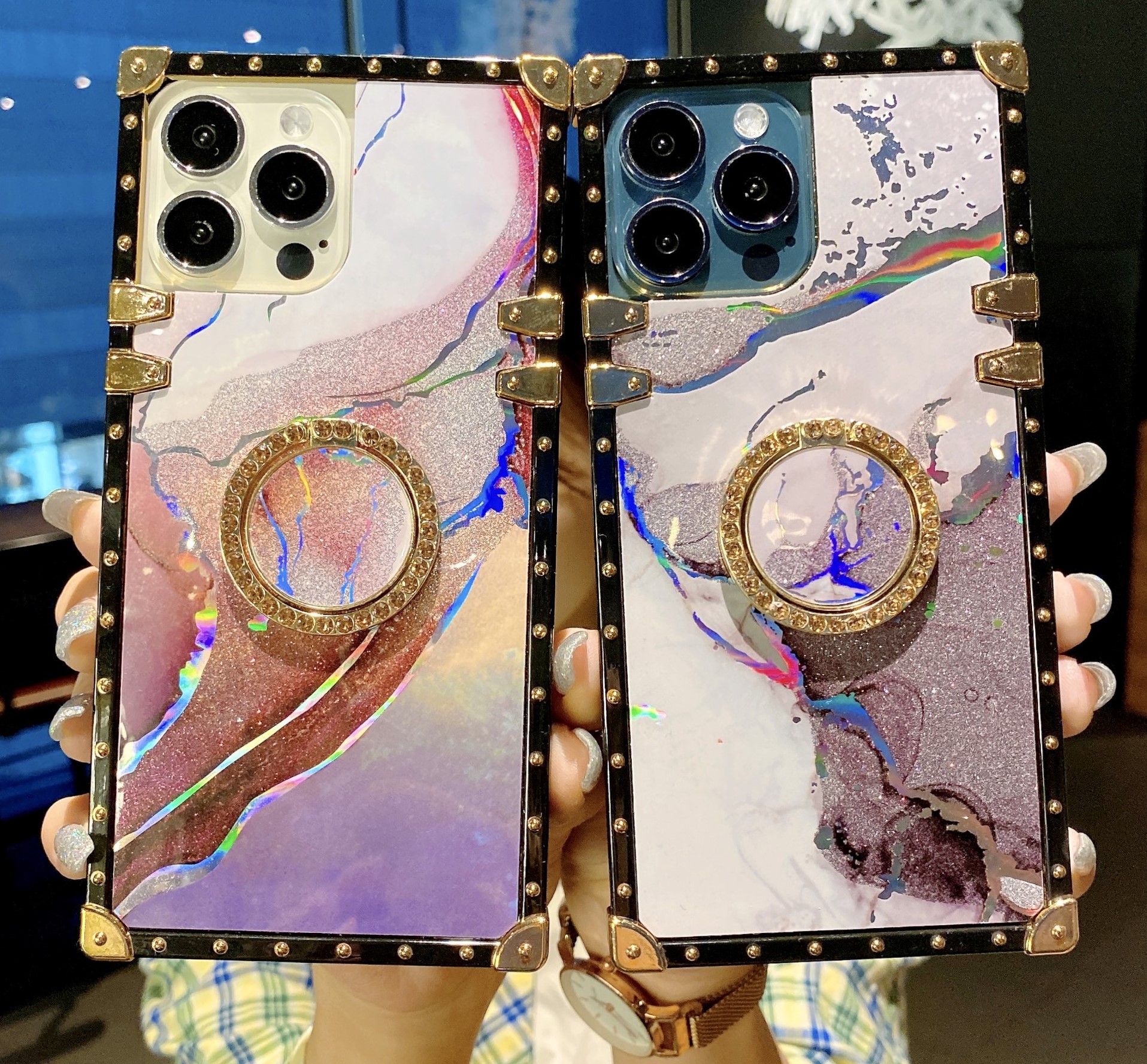 Try Marble Pattern Mobile Phone Case as a Gift-Mohave