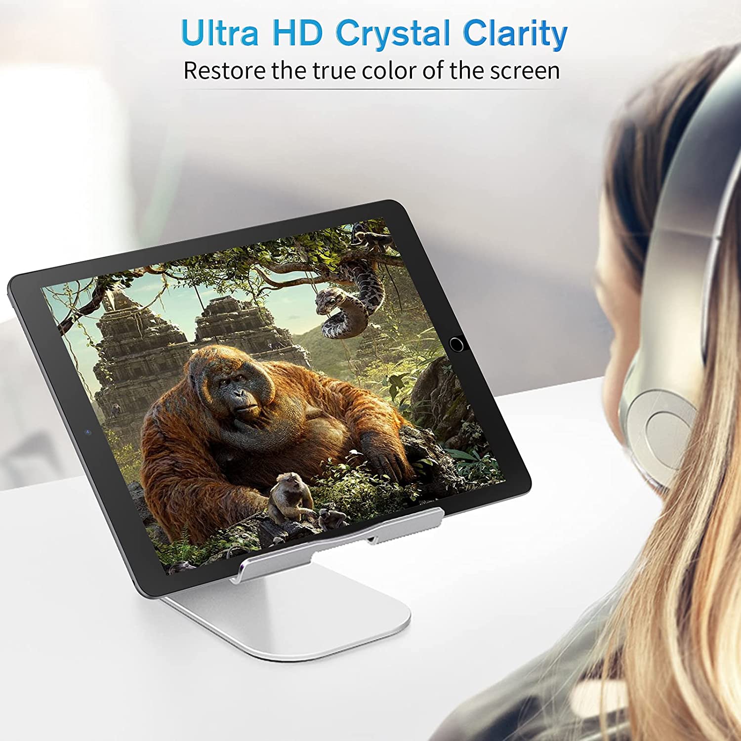 Mohave 2Pack Screen Protector compatible with iPad (10.5-Inch, 2017/2019 Model), Tempered Glass-Mohave